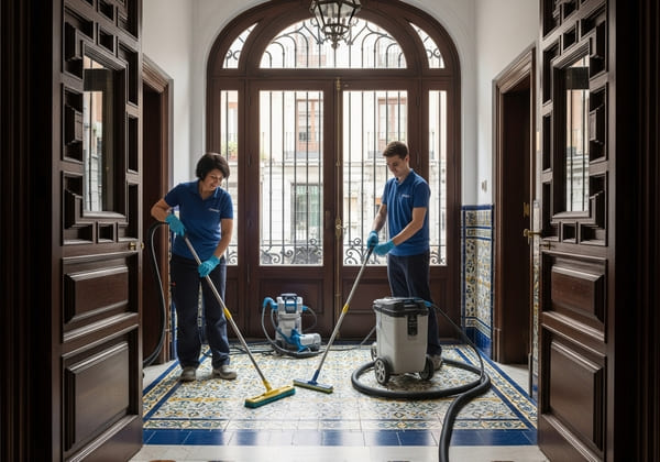 contratar un servicio de limpieza en Madrid